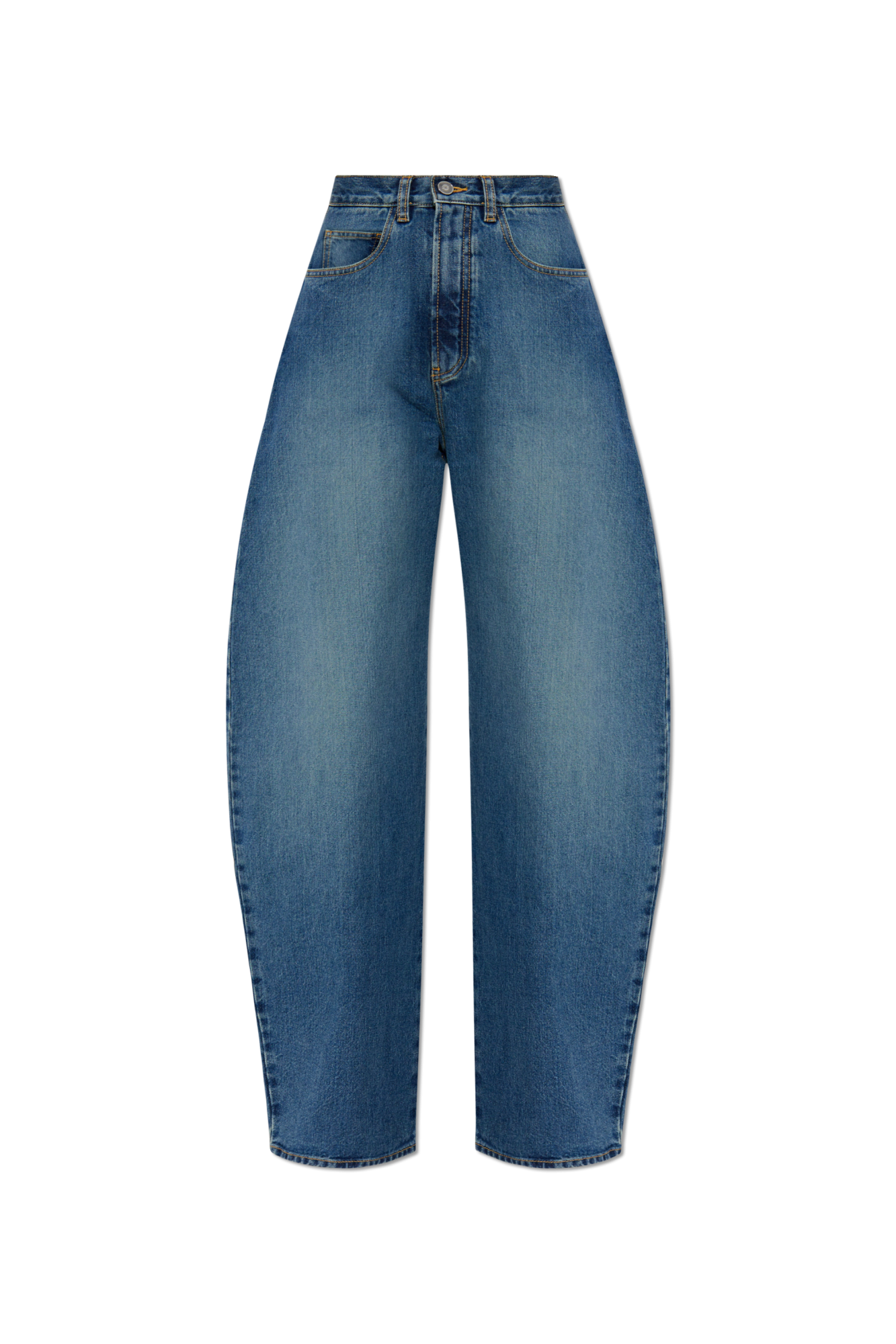 Blue Loose fit jeans Alaïa - Vitkac Italy